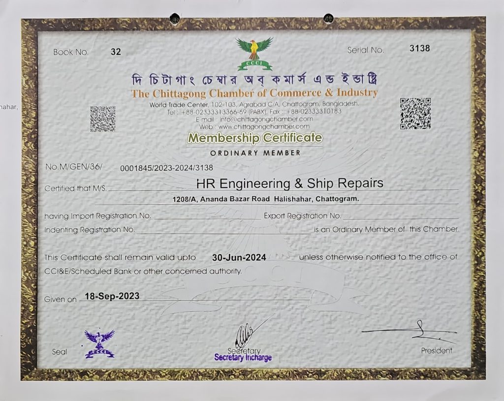 Chamber of commerce membership